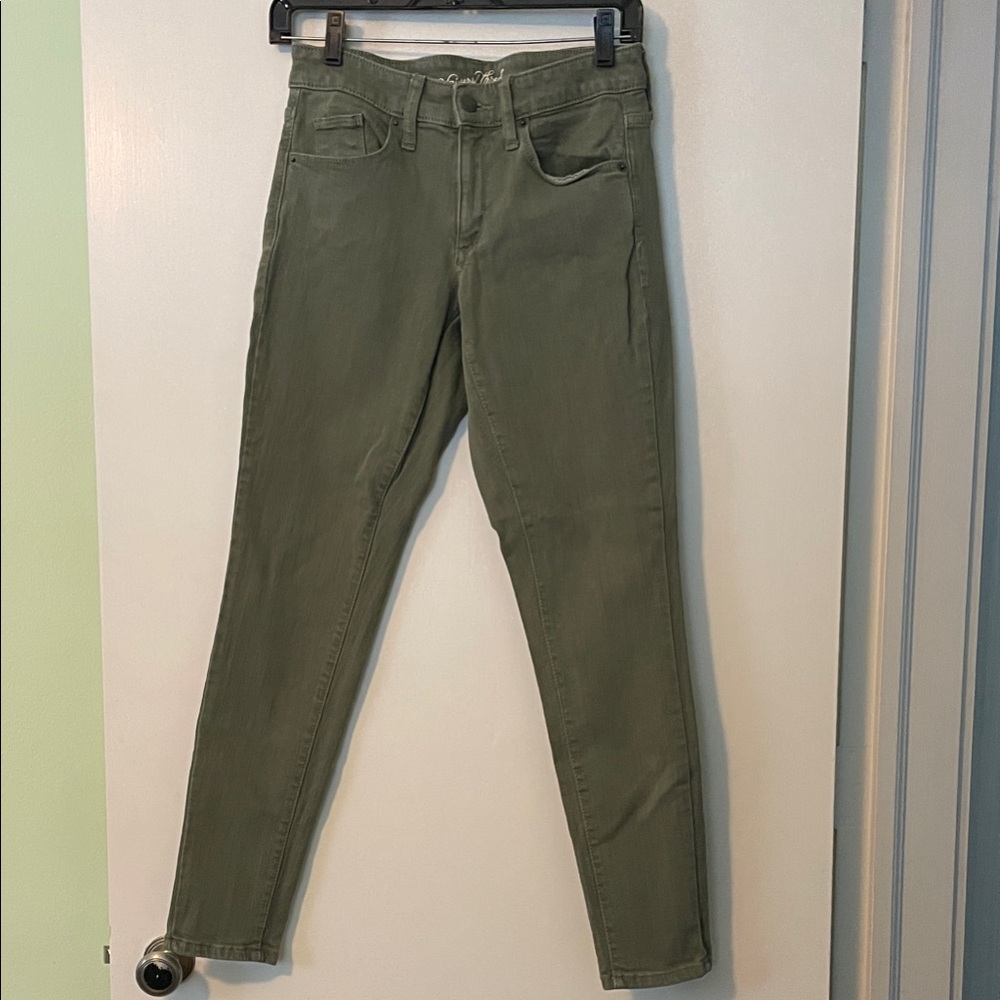 Universal Thread Sage Green Women's Skinny Jeans
